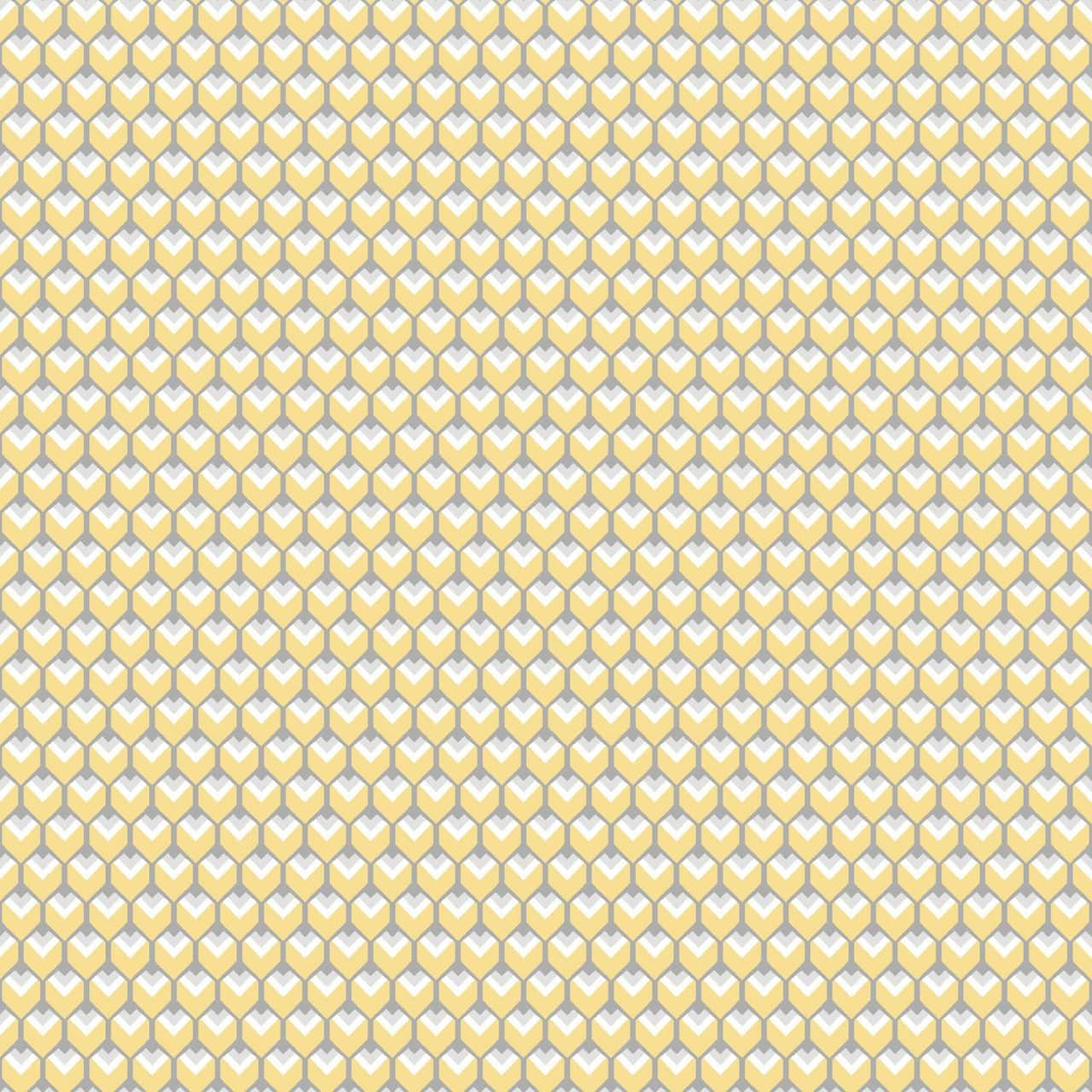 RoomMates 3D Petite Hexagons Peel & Stick Wallpaper